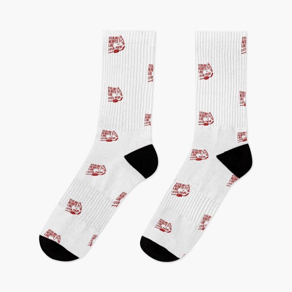Item preview, Stealing Hearts Like I Steal Pucks - Ice Hockey Lovers designed and sold by SdForce.