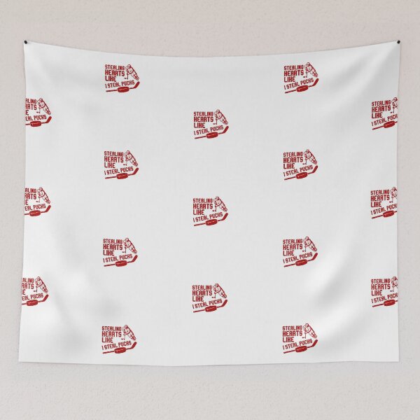 Item preview, Stealing Hearts Like I Steal Pucks - Ice Hockey Lovers designed and sold by SdForce.