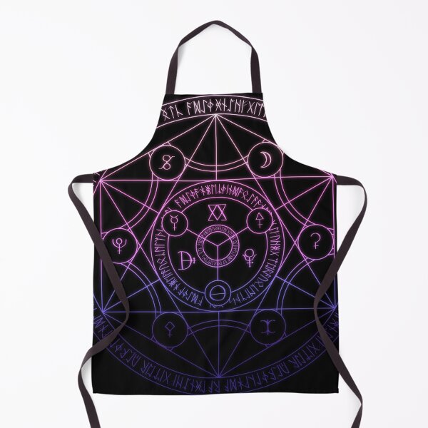 Item preview, Pink and Purple Hexagram Alchemy Sigil designed and sold by Saanis.