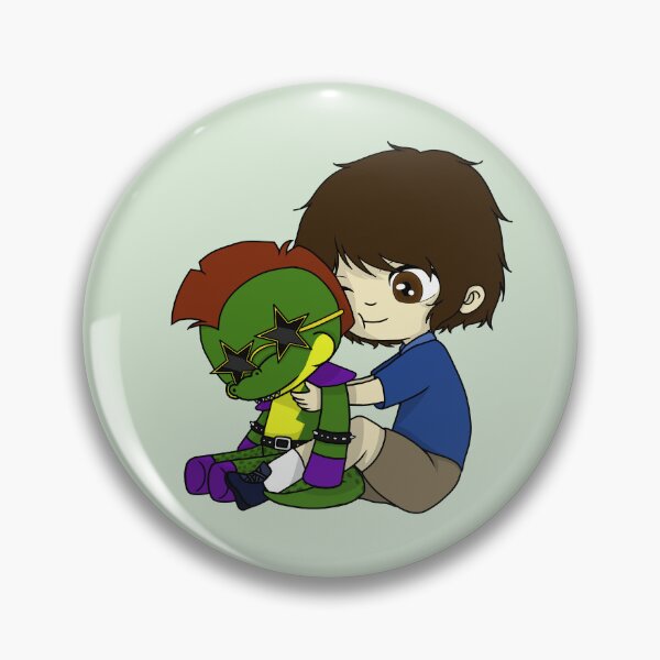 Item preview, FNAF security breach (gregory and monty plush) designed and sold by EveryCuteThings.