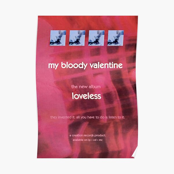 My Bloody Valentine Loveless 1991 Poster