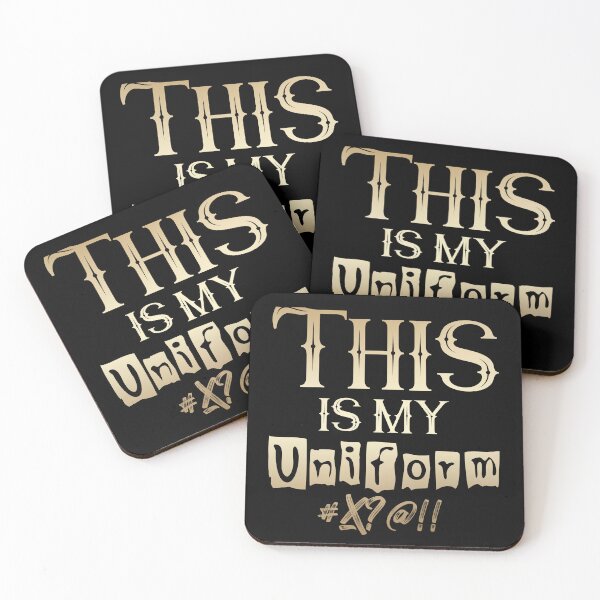 Item preview, Wordplay meme, This is my uniform #5 designed and sold by Hypnotees.