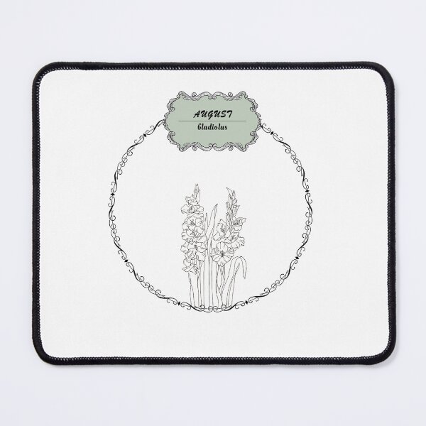 Item preview, August Gladiolus flower designed and sold by Rawan Alghunmien.