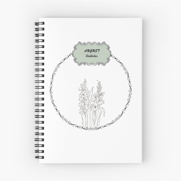 Item preview, August Gladiolus flower designed and sold by Rawan Alghunmien.