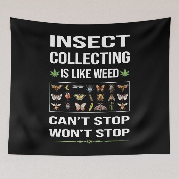 Item preview, Funny Can't Stop Insect Collecting designed and sold by FulviaContreras.