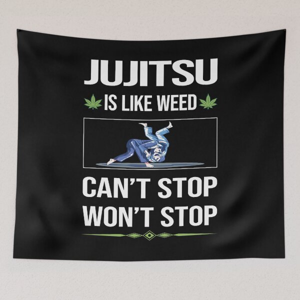 Item preview, Funny Can't Stop Jujitsu Ju Jitsu Jiujitsu Jiu Jitsu BJJ designed and sold by FulviaContreras.