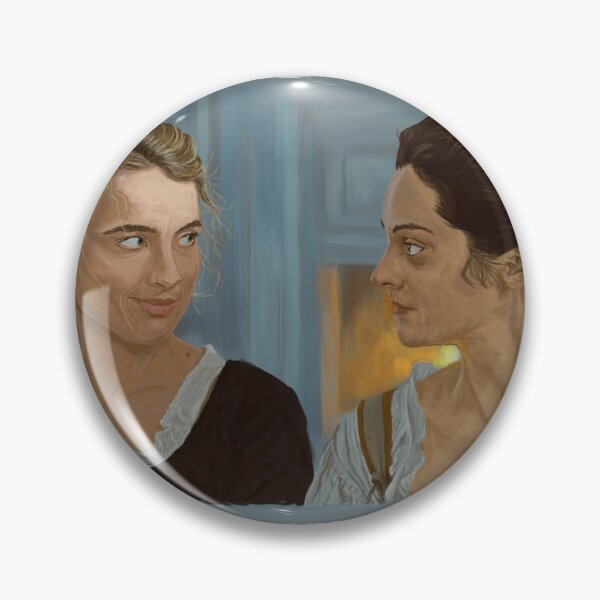 Item preview, Portrait Of A Lady On Fire - Heloise and Marianne  Portrait de la Jeune Fille en Feu designed and sold by rikiiart.