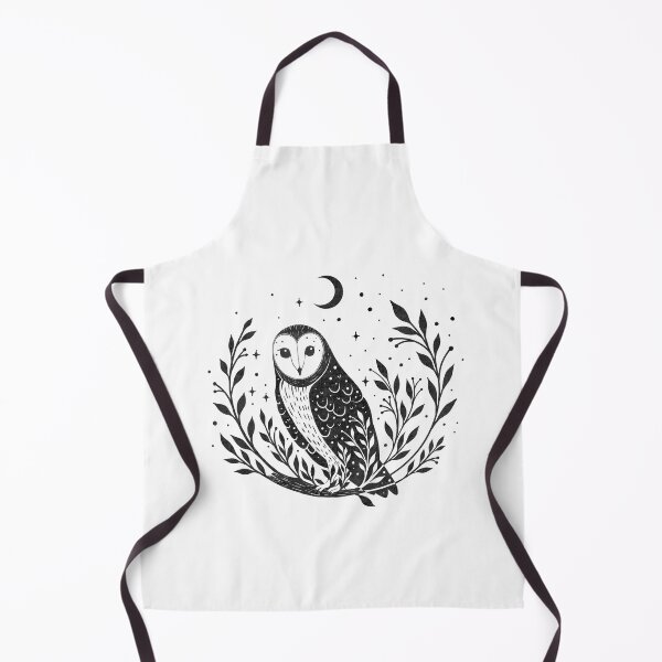 Item preview, Owl Moon- Black designed and sold by episodicDrawing.