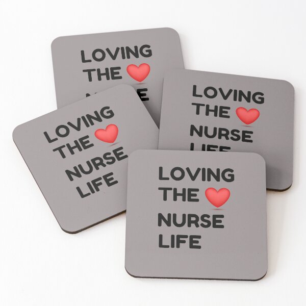 Item preview, Loving the nurse life-Nursing T shirt designed and sold by medoutfits.