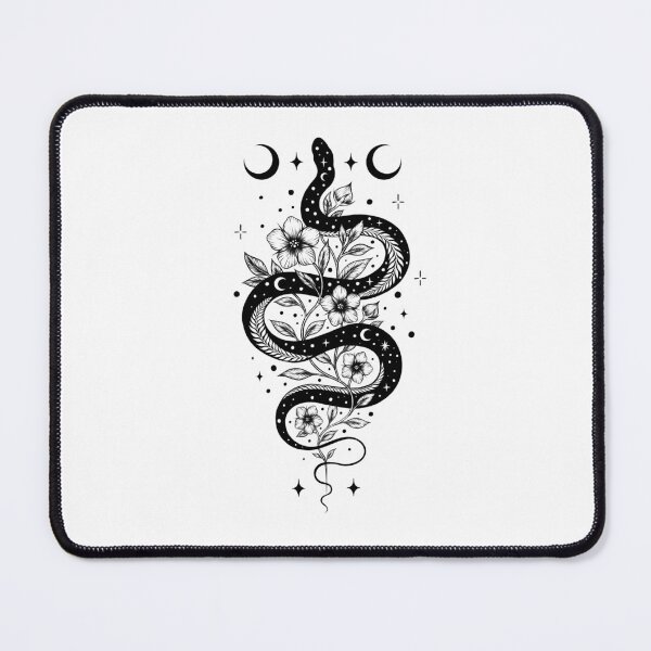 Item preview, Serpent Spell-Black designed and sold by episodicDrawing.