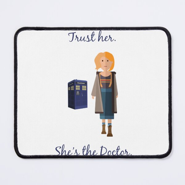 Item preview, 13th Doctor designed and sold by FringeGeeks.