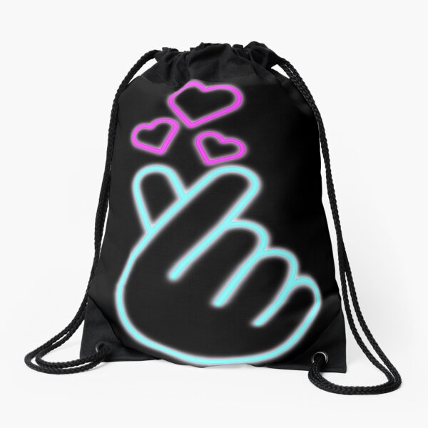 Item preview, K-Pop KDrama Finger Heart Electric Korean K Pop Finger Heart Gear designed and sold by DynamicDesign.