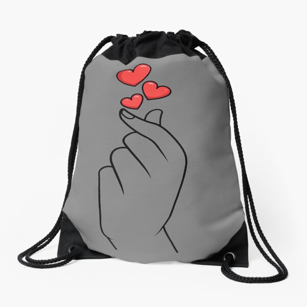 Item preview, K-Pop KDrama Finger Heart Korean K Pop Finger Heart Gear designed and sold by DynamicDesign.