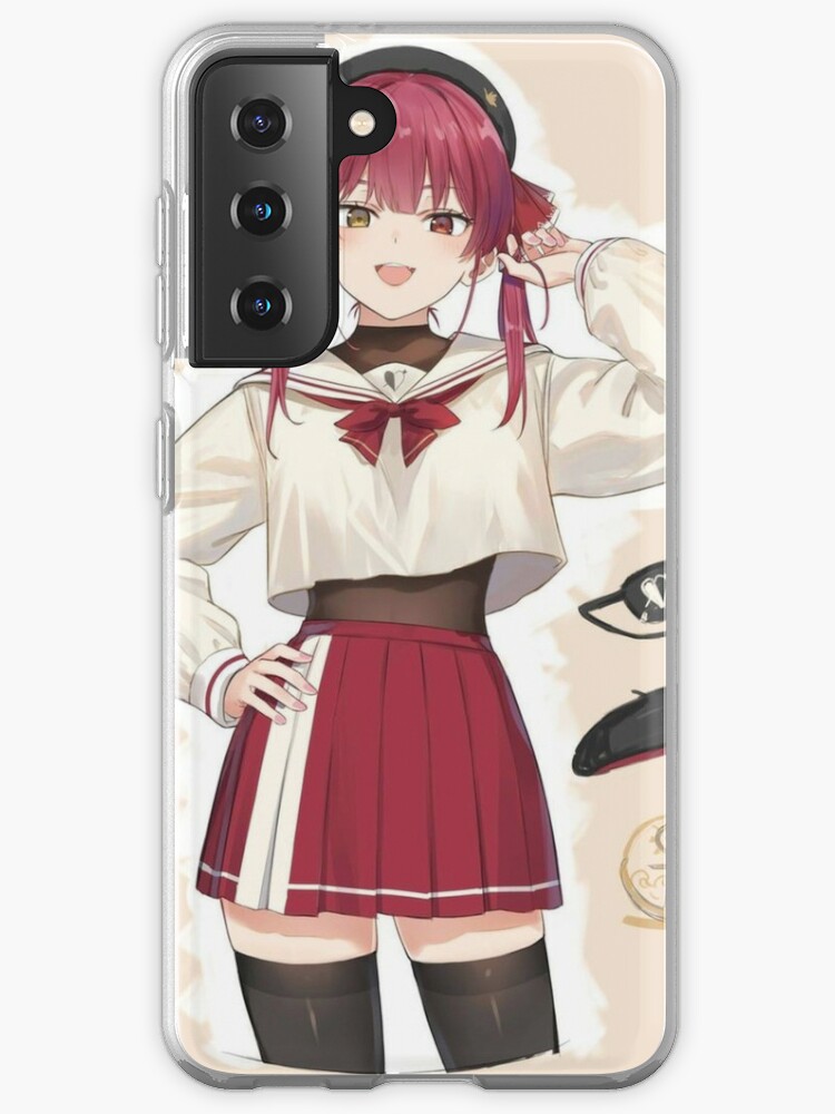 Funda de Samsung Galaxy «Marina en un outfit casual || Chica anime» de  AszaAri | Redbubble