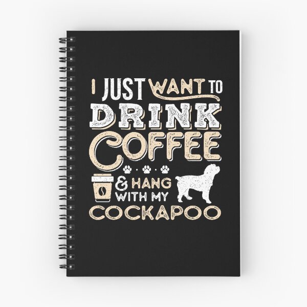 Item preview, Cockapoo Dog Dad Mom And Drink Coffee designed and sold by rafaeltto.