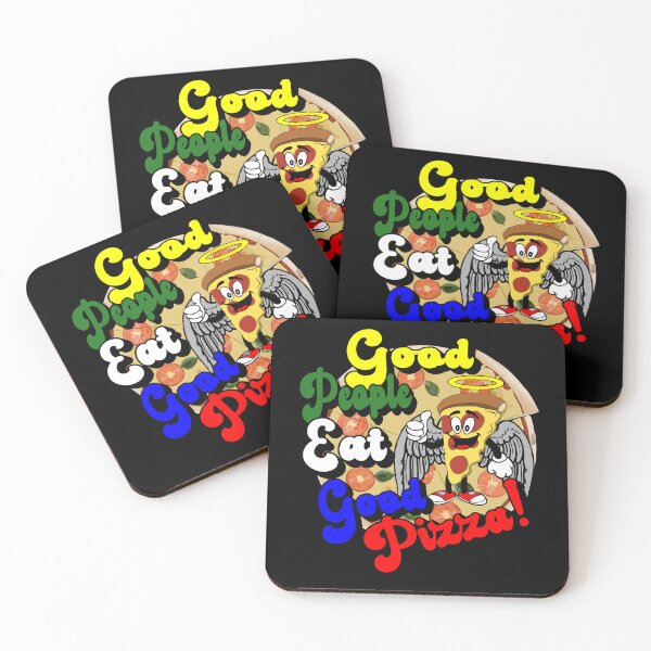Item preview, Good People Eat Good Pizza! designed and sold by printhappy4you.