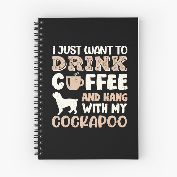 Item preview, Cockapoo Dog Dad Mom And Drink Coffee designed and sold by rafaeltto.
