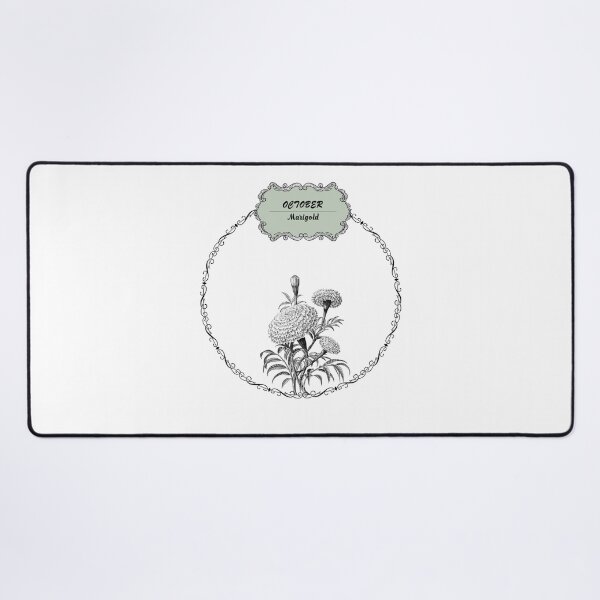 Item preview, October Marigold flower designed and sold by Rawan Alghunmien.