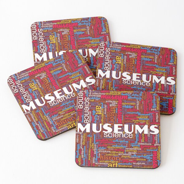 Item preview, Maroon Museum Word Cloud Science History Art Artifacts designed and sold by InterpreTees.
