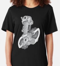 Campagnolo Nuovo Record Rear Derailleur, 1974 Slim Fit T-Shirt