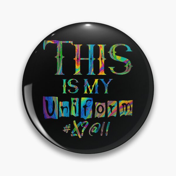 Item preview, Wordplay meme, This is my uniform #7 designed and sold by Hypnotees.