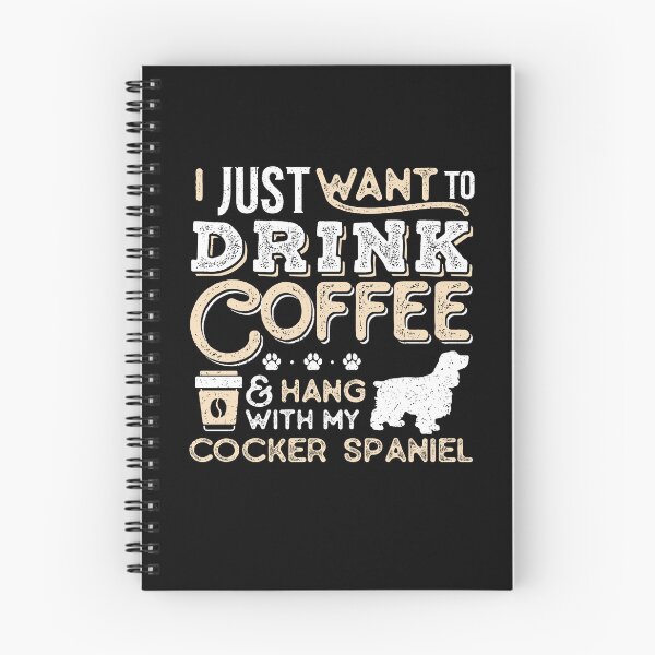Item preview, Cocker Spaniel Dog Dad Mom And Drink Coffee designed and sold by rafaeltto.