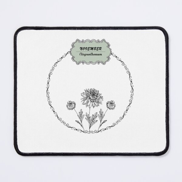 Item preview, November chrysanthemum flower designed and sold by Rawan Alghunmien.