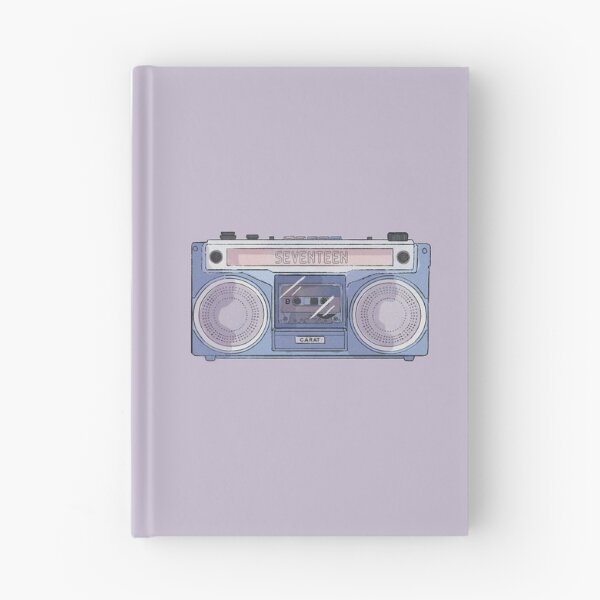 Item preview, Seventeen 17 K-pop Carat Vintage Radio Cassette designed and sold by NoonchiDesigns.