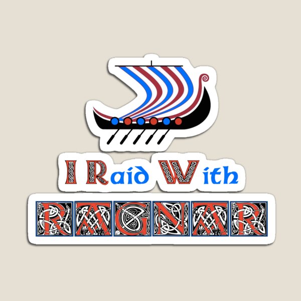 Item preview, Raid with Ragnar designed and sold by iMacMike.
