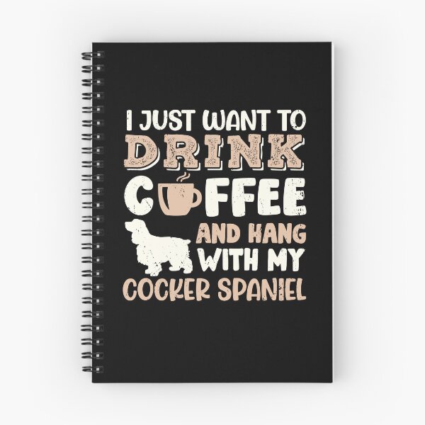 Item preview, Cocker Spaniel Dog Dad Mom And Drink Coffee designed and sold by rafaeltto.