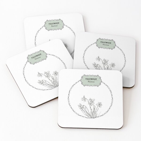 Item preview, December narcissus flower designed and sold by Rawan Alghunmien.