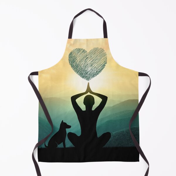 Item preview, All I need is love and yoga and a dog designed and sold by meh4u2.
