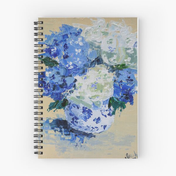 Item preview, Blue And White Hydrangea Flowers designed and sold by NatalyMak.
