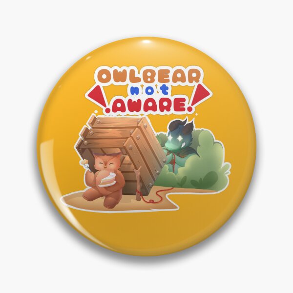 Item preview, Owlbear not Aware! designed and sold by ManiacsInn.