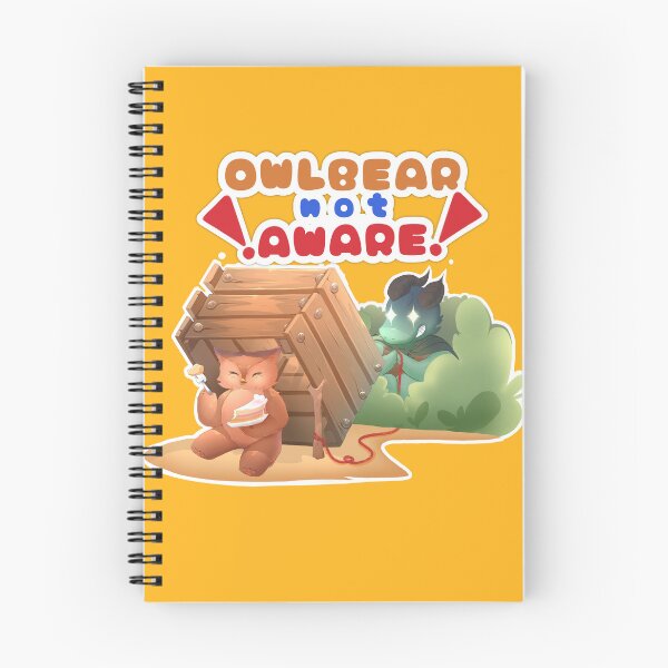 Item preview, Owlbear not Aware! designed and sold by ManiacsInn.