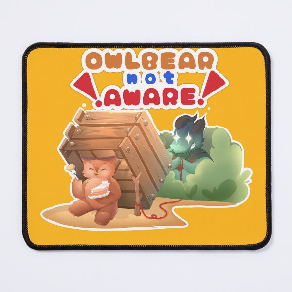 Item preview, Owlbear not Aware! designed and sold by ManiacsInn.
