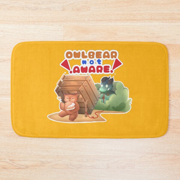 Item preview, Owlbear not Aware! designed and sold by ManiacsInn.