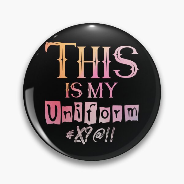 Artikelvorschau, Wortspiel-Meme, Das ist meine Uniform Nr. 8 entworfen und verkauft von Hypnotees.