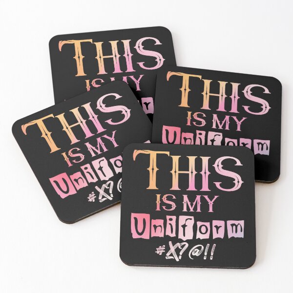 Item preview, Wordplay meme, This is my uniform #8 designed and sold by Hypnotees.