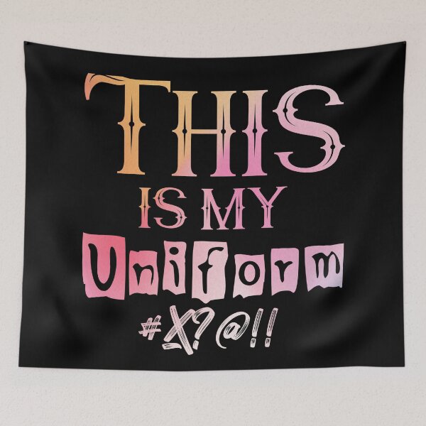 Item preview, Wordplay meme, This is my uniform #8 designed and sold by Hypnotees.