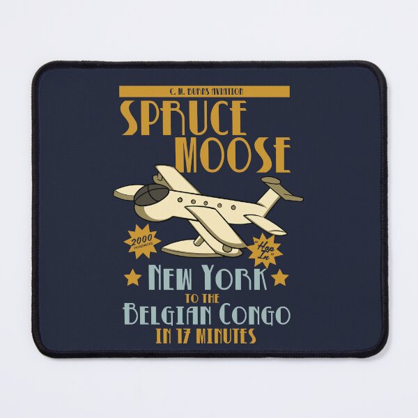 Item preview, The Spruce Moose - New York to the Belgian Congo in 17 Minutes designed and sold by Meta Cortex.