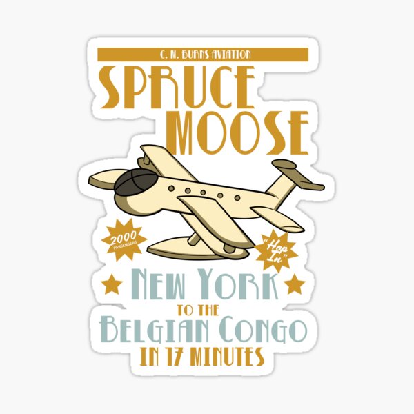 The Moon Print - Spruce Moose