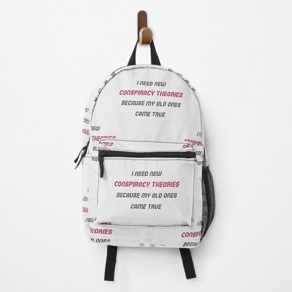 Item preview, I Need New Conspiracy Theories Because My Old Ones Came True. Funny Conspiracy designed and sold by Rebel-Design.