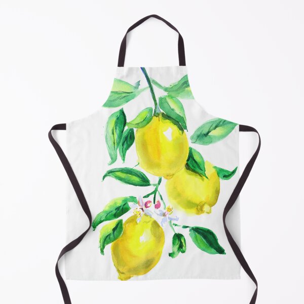 Item preview, Lemon Branch Watercolor Painting Print designed and sold by NatalyMak.