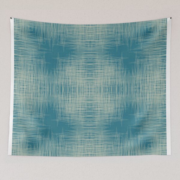 Item preview, Cross Hatch Teal designed and sold by StudioBoomBoom.