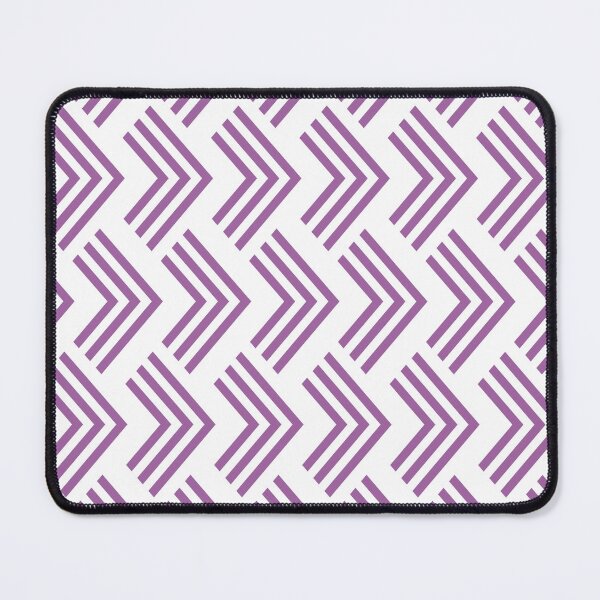 Item preview, Purple and White Art Deco Chevron Arrow Pattern Pairs DE 2022 Popular Color Royal Pretender DE5999 designed and sold by ColorOfTheYears.