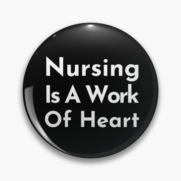 Item preview, Nursing Is A Work Of Heart designed and sold by AmeliaStore1.