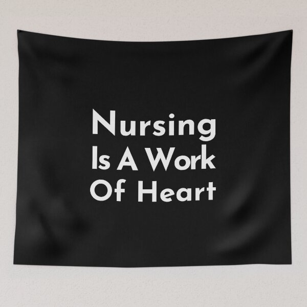 Item preview, Nursing Is A Work Of Heart designed and sold by AmeliaStore1.