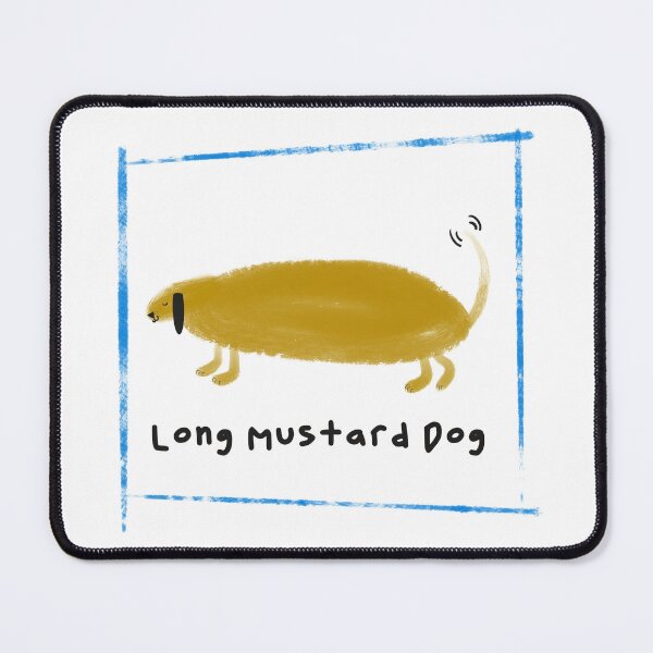 Item preview, long dog designed and sold by BigAndBug.