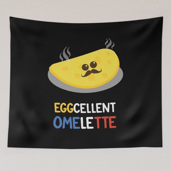 Item preview, French Flag Omelette | Gift Ideas | Funny Food Puns designed and sold by Fluffy-Vectors.